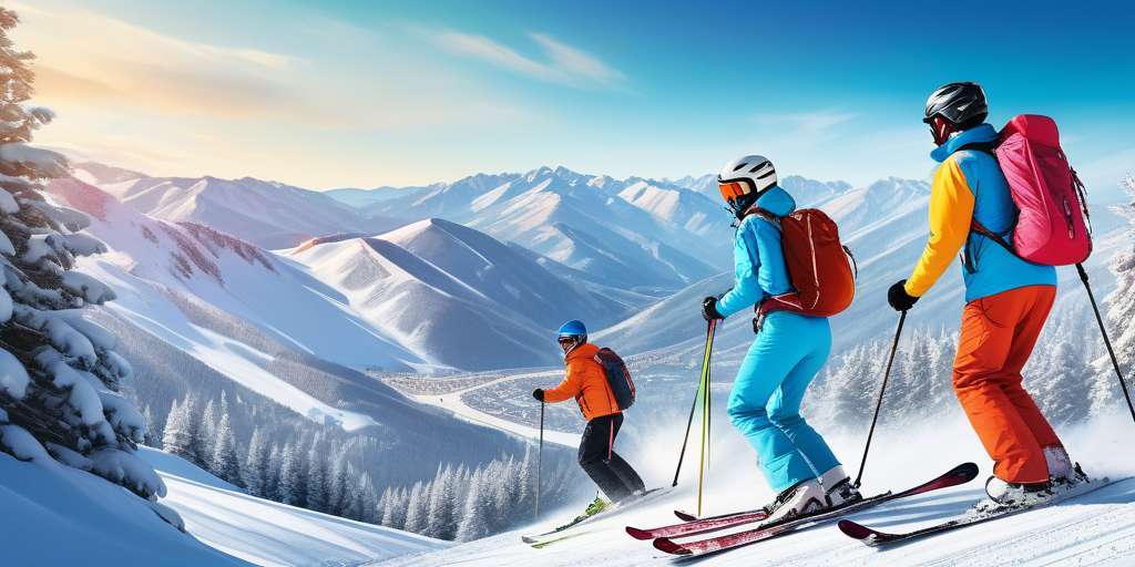 Beneficios del esquí para niñas y niños